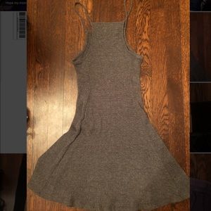 Brandy Melville gray mini dress